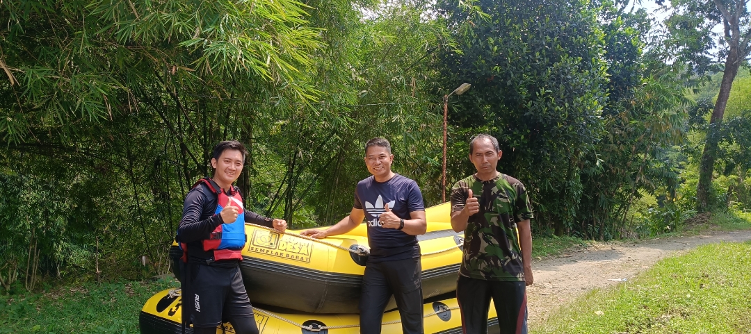 Kerjasama Bumdes Semplak Barat dan Lanud Atang Senjaya Tingkatkan Kapasitas Water Rescue dan Promosi Arung Jeram Melalui Program LDKS